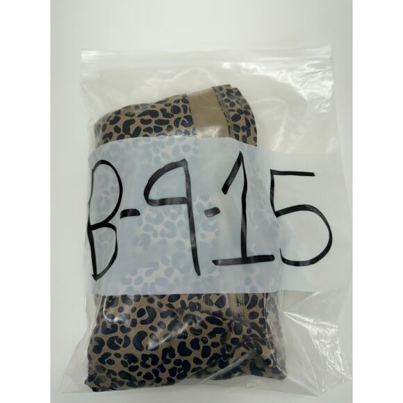 Old Navy Womens Dress Size Large Brown Animal Print Cap Ruffle Sleeve NWT - Picture 10 of 10